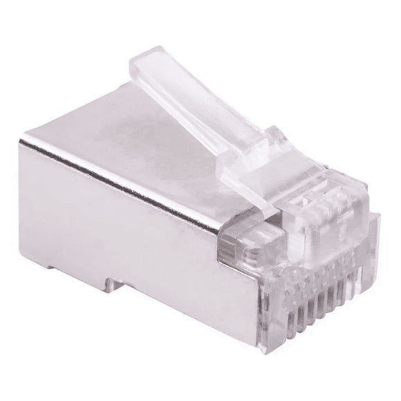 Rj45 Metalico Conector Ethernet Cat 5 / 20 Unid.