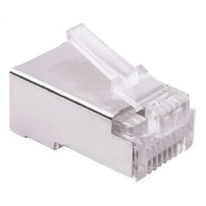 Genérico - Rj45 Metalico Conector Ethernet Cat 5 / 20 Unid.