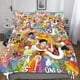 thumbnail image 1 of Juego de funda nórdica ONE PIECE con estampado 3D, microfibra cepillada suave, fundas nórdicas de anime Luffy, fácil cuidado, juegos de ropa de cama de calidad hotelera con funda de almohada, 1 of 3