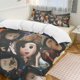 thumbnail image 1 of Photo Patchwork Coraline Comforter Set Soft 3 Pcs Twin Bedding Sets Thicken for All Season, 1 of 5