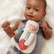 thumbnail image 3 of Tela de sherpa Baby Lovey Itzy Ritzy Itzy Lovey con forma de vaca mordedora, 3 of 6