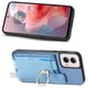 thumbnail image 4 of Funda Magnética Para Motorola Moto G Power 2024 5g Con Billetera Y Anillo Protector Resistente Azul, 4 of 5