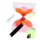 thumbnail image 5 of Juego de diábolo chino de triple rodamiento, portátil, con palos y bolsa de cuerda, para hacer malabares, para niños. Naranja, 5 of 5