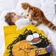 thumbnail image 2 of CatDog anti-pilling, suave, ligera, esponjosa y acogedora de lujo para hogar y cocina – Perfecta para niños y adultos,100X130cm, 2 of 6