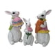 thumbnail image 5 of Adornos De Estatua De Conejo, Decoraciones De Animales Bonitas Para Dormitorio, Patio Interior, 3 Uds., 5 of 5