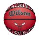 thumbnail image 1 of Baloncesto WILSON del equipo de la NBA Graffiti Chicago Bulls, talla 7, 1 of 7