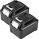 thumbnail image 2 of Para Ma*kita 12V 6000mAH Li-ion 2 Pzas Batería+dc10wd set de Cargador 197390-1 BL1015 1973901 BL1021B BL1041B BL1015B BL1020B BL1040B 197402 TD110D TD110DY1J, 2 of 10