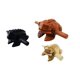 thumbnail image 1 of Instrumentos de percusión Guiros Wooden Frog, juego de 3 piezas, 1 of 8