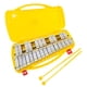 thumbnail image 2 of Xilófono de 27 notas y dos mazos, regalo perfecto con estuche Glockenspiel para bebés, principiantes, adultos, niños pequeños, instrumentos de percusi Plata, 2 of 5