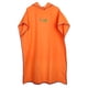 thumbnail image 2 of Unisex Beach Bath Surf Poncho Bata Con Capucha Traje De Neopreno Cambiando Toalla Naranja, 2 of 5