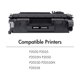 thumbnail image 4 of Cartucho de tóner de repuesto compatible con Amstech para HP 05A CE505A, negro, paquete de 2, 4 of 9