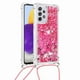 thumbnail image 3 of Funda FOXDOCK para Samsung Galaxy A73 5G con Cuerda Ajustable, Brillo Líquido, Protección Antigolpes y Lente – Ideal para Regalo, 3 of 6