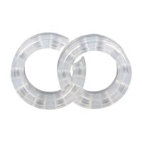 Ioensy - Amortiguador Genérico De Goma Para Coche, Amortiguador De Resorte En Espiral Resistente, Estilo D, 2 Piezas