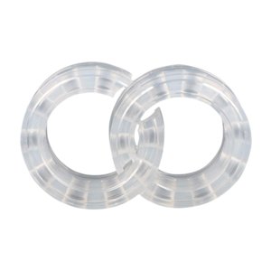 Ioensy - Amortiguador Genérico De Goma Para Coche, Amortiguador De Resorte En Espiral Resistente, Estilo F, 2 Piezas