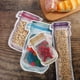 thumbnail image 4 of 40 bolsas para frascos de vidrio, bolsas portátiles para almacenar alimentos, bolsas Ziplock reutilizables con cierre hermético, bolsas de almacenamiento a prueba de fugas para viajes, camping y picni, 4 of 7