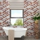 thumbnail image 4 of 1pc Red Vintage Brick Self-Adhesive Waterproof Wallpaper, Peel And Stick, Removable Wallpaper For Room Backdrop, Furniture Appliance Refurbishment, Home Improvement, 4 of 4