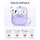 thumbnail image 2 of Funda ESR Pulse Series Morado MagSafe para AirPods 4, 2 of 9