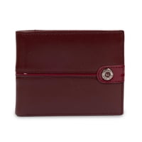 Billetera Invictus 575 Rojo/Negro Gino Rodinis