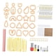 thumbnail image 1 of 157 Uds. Cortador Para Pendientes De Arcilla Polimérica Para Pendientes De Arcilla Polimérica DIY Manualidades Naranja, 1 of 5
