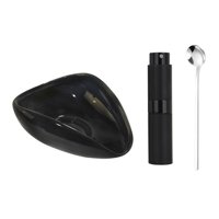 Bothyi - Taza Dosificadora De Granos De Café, Plato Para Salsa, Bandeja Medidora Para Cafetería, Hotel, Juego De 3 Piezas