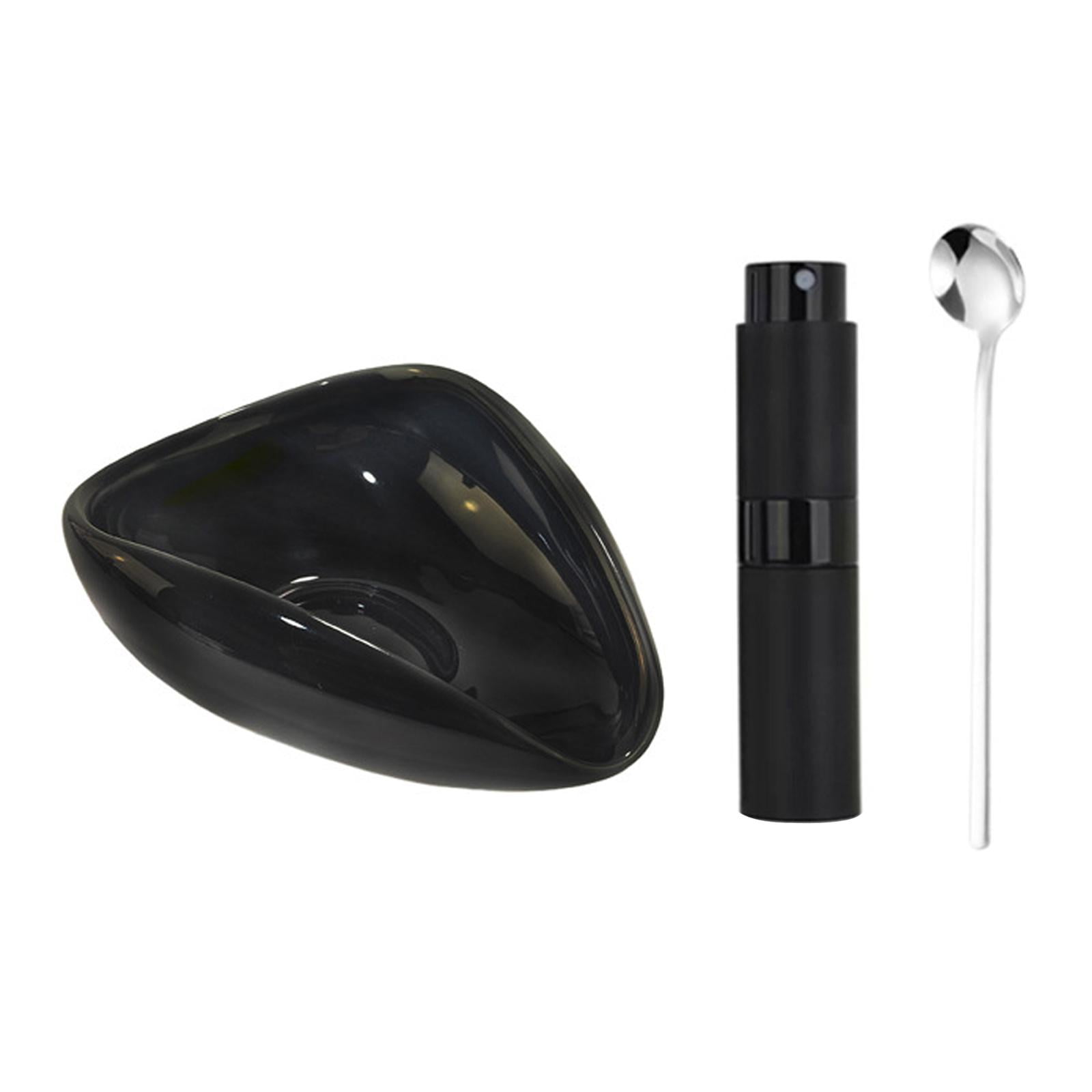 Bothyi - Taza Dosificadora De Granos De Café, Plato Para Salsa, Bandeja Medidora Para Cafetería, Hotel, Juego De 3 Piezas