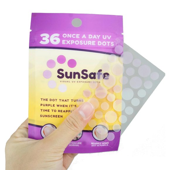 Pegatinas Protectoras Solares Pro White Teeth Kits SPF 30 con Detección UV