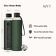 thumbnail image 3 of Botella de agua KIVY Glass de 950 ml con funda de silicona negra, 3 of 8