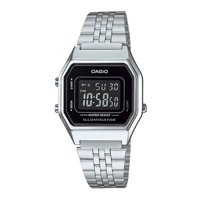 Reloj Digital Plateado Casio La-680Wa-1B