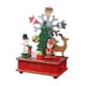 thumbnail image 2 of Caja De Música Escultura Navideña Adorno De Mesa Giratorio Para Estante De Escritorio Copos De Nieve Giratorios Para El Hogar, 2 of 3