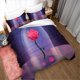 thumbnail image 2 of Princess and Beast Cartoon Duvet Cover Set 100% Microfiber Bedding Set Skin-Friendly 3 Piece Comforter Cover Set for a Comfortable Sleep, 2 of 5