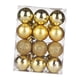thumbnail image 5 of 24x Bolas De Navidad Decoración Del Hogar Adornos De Árbol De Navidad Para Fiesta Hogar Vacaciones Dorado, 5 of 5