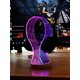 thumbnail image 3 of Soporte para auriculares YuanDian de madera de nogal con luz nocturna LED, 3 of 7