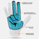 thumbnail image 5 of Guantes de fútbol americano Grip Boost Stealth 6.0 Boost+ Talla media, 5 of 6