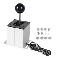 Magideal - Pc Usb Ulador Shifter Shifter Para G25 G920 Para T300Rs/ Carreras De Ulación De Volante , 7+D