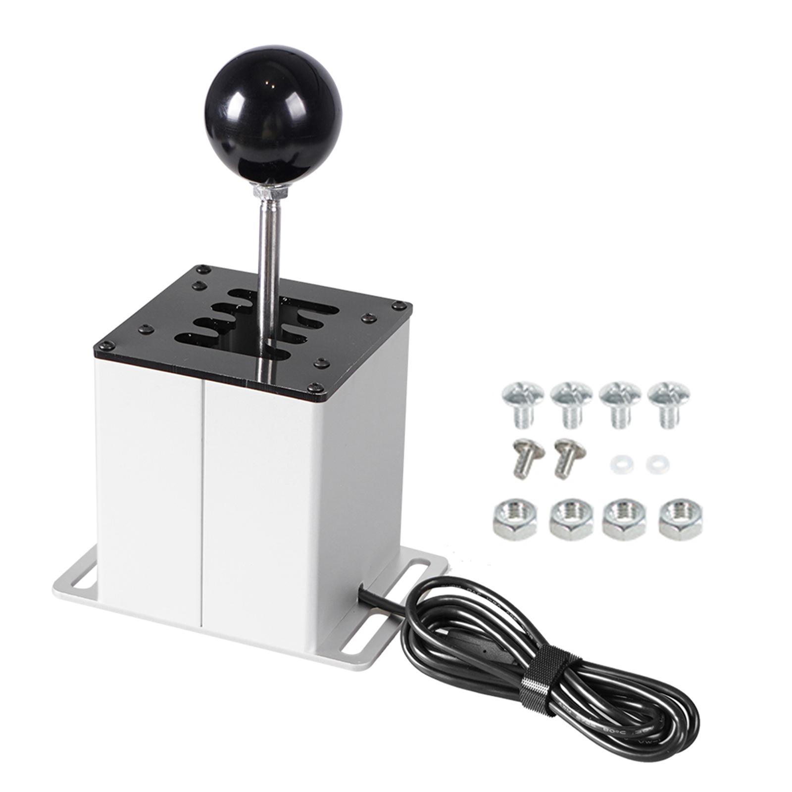 Magideal - Pc Usb Ulador Shifter Shifter Para G25 G920 Para T300Rs/ Carreras De Ulación De Volante , 7+D