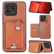 thumbnail image 2 of Funda Billetera Tejida para Xiaomi 13 con Soporte y Tarjetero Marrón, 2 of 4