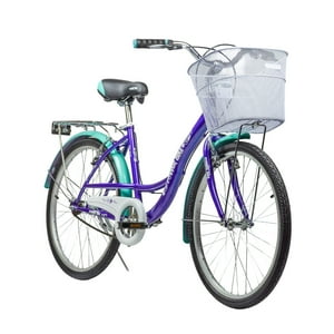 Powerbike - Bicicleta Paseo Aro 24 Morada