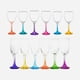 thumbnail image 1 of Set 6 Copas Vino + 6 Copas Champaña Versalles Pie Color Cristar, 1 of 3