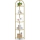 thumbnail image 2 of Mueble Estante Esquinero Dorado Odder, 2 of 8