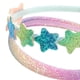 thumbnail image 3 of Diademas con purpurina para niñas, diademas con estrellas arcoíris para niñas, accesorios para el cabello, diadema gruesa con brillos brillantes., 3 of 5