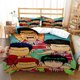 thumbnail image 1 of Slam DunkBedding Sets exquisite bed supplies set duvet cover bed comforter set luxury birthday gift, 1 of 5
