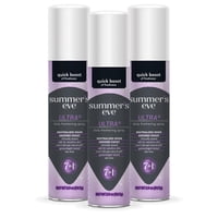 Spray Femenino Summer'S Eve Ultra Daily Active De 60 Ml, Paquete De 3
