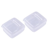 Magideal - 2X Contenedor De Refrigerador Portátil, Protector De Nevera, Contenedores De Almacenamiento Herméticos, Fiambrera, Contenedor, Cajones De Congelador,