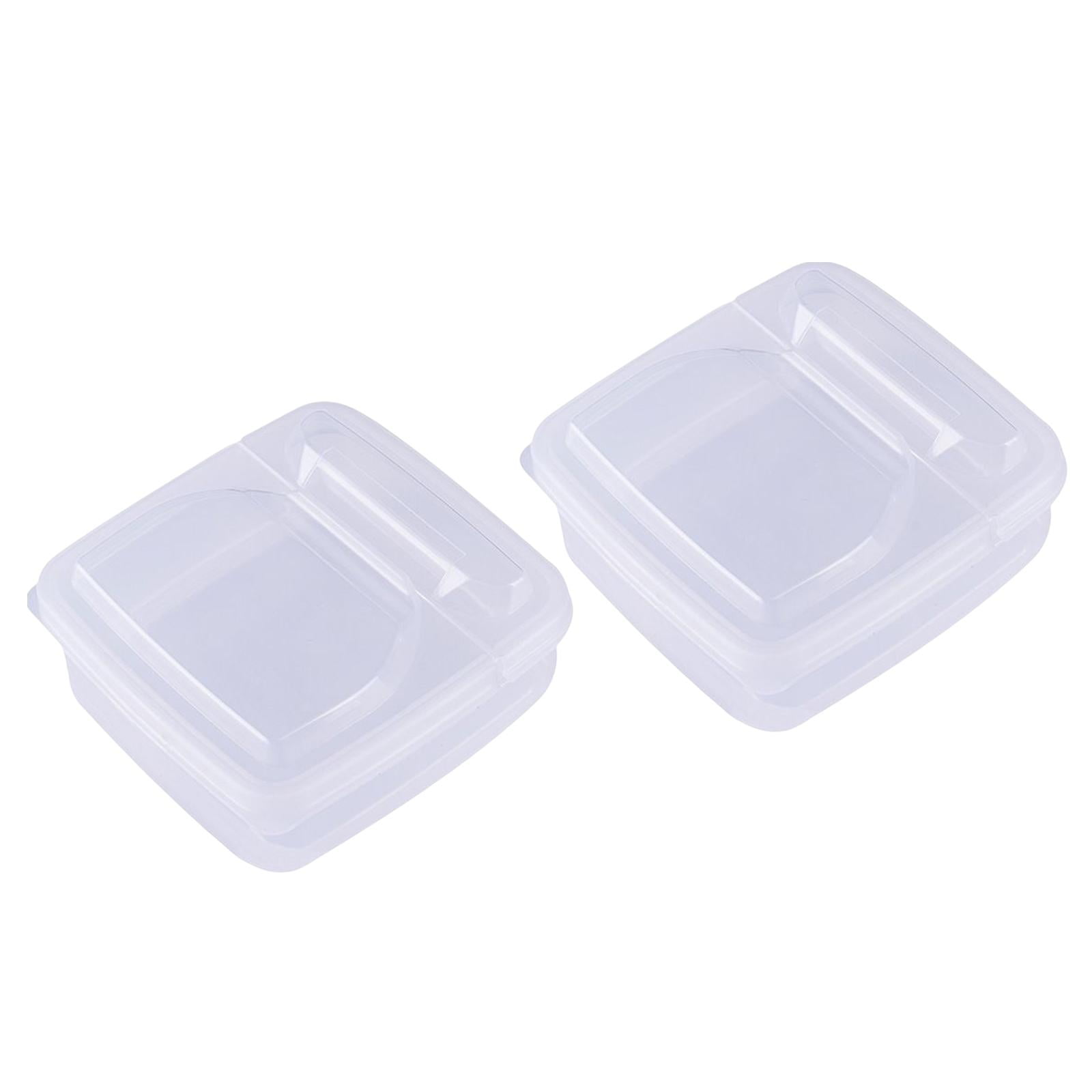 Magideal - 2x Contenedor De Refrigerador Portátil, Protector De Nevera, Contenedores De Almacenamiento Herméticos, Fiambrera, Contenedor, Cajones De Congelador,