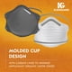 thumbnail image 3 of Respirador Ansell KLEENGUARD Serie 3300 OV N95 Paquete de 20, 3 of 8
