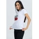 thumbnail image 2 of Polera Mujer Básica Print Blanco / Rojo, 2 of 4