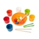 thumbnail image 2 of Bolas De Arcoíris Para Niños En Tazas, Juguete Montessori, Juego A Juego, Juguetes Educativos, 2 of 3