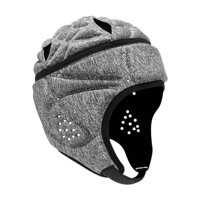 Magideal - Casco De Rugby, Casco De Fútbol, Gorros Ultraligeros Transpirables, Gorra Protectora De Rugby Para Entrenamiento, Lanzador, Bandera, Fútbol, Adult Gris
