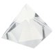 thumbnail image 4 of Pirámide De Cristal Transparente 3D Oficina En Casa Café Bar Decoración Decoración Sin Soporte, 4 of 5