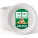 thumbnail image 1 of Compostable Heavy Duty 10 Inch 125 Pack Disposable Eco-Friendly Paper Plates, 1 of 3